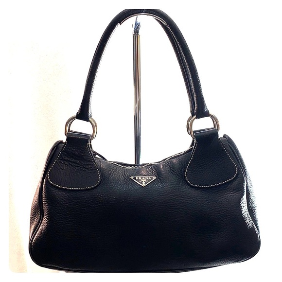 Prada Handbags - Prada Vitello Daino Pebbled leather Bag
